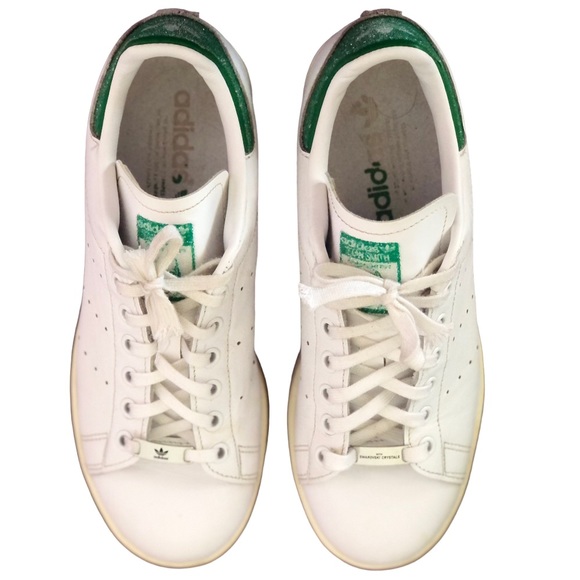 ADIDAS STAN SMITH MENS SIZE 7 WITH SWAROVSKI CRYSTALS - Picture 3 of 10